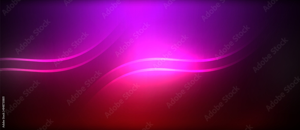 Neon glowing circle rays, light round lines in the dark, planet style neon wave lines. Energetic electric concept design for wallpaper, banner, background Neon glowing circle rays, light round lines in the dark, planet style neon wave lines. Energetic electric concept design for wallpaper, banner, background