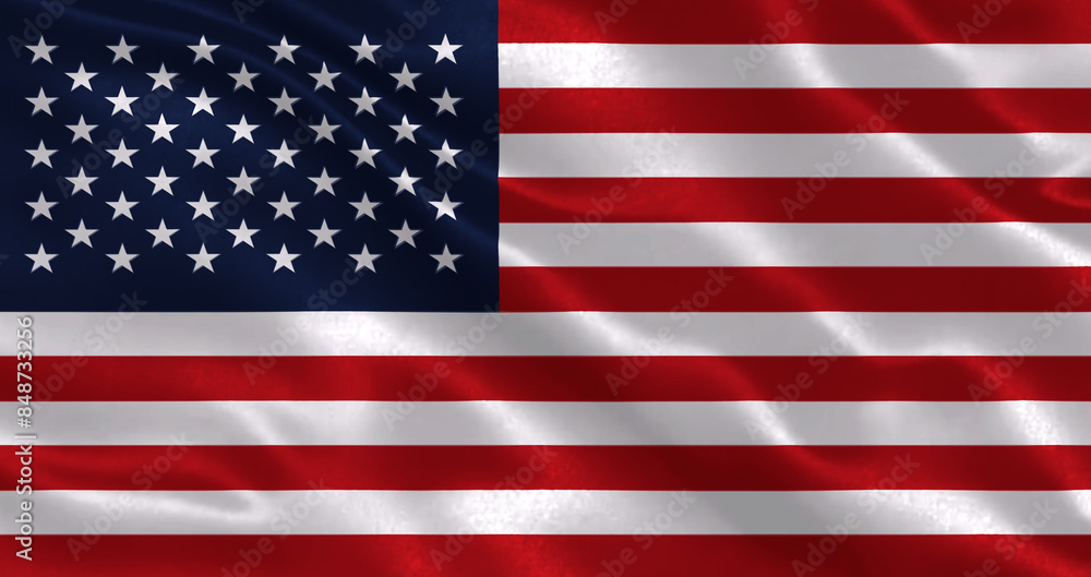 American waving flag American waving flag