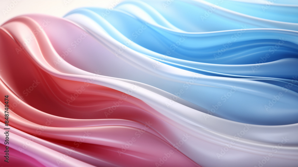 Fototapeta premium Soft gradient backgrounds, fluid motion, subtle light play, peaceful atmosphere, high-resolution