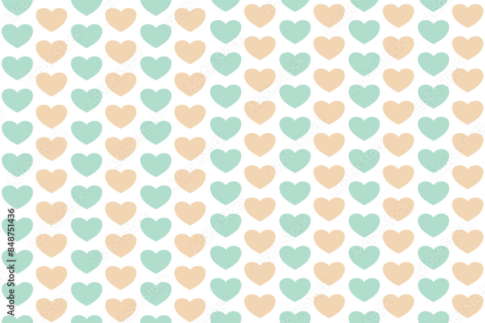 Heart seamless pattern Heart seamless pattern