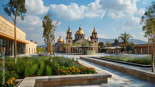 View of the Basilica of Our Lady of Guadalupe complex photo