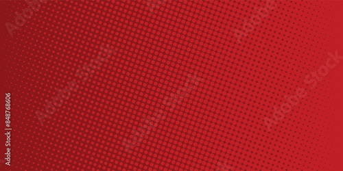  Red vector  Modern geometrical abstract illustration with dots.