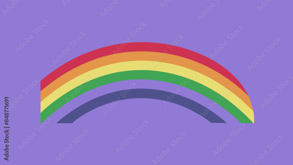 A rainbow flag is displayed on a white background. Symbolizes diversity and inclusivity. The colorful rainbow flag represents the LGBTQ+ community. A rainbow flag is displayed on a white background. Symbolizes diversity and inclusivity. The colorful rainbow flag represents the LGBTQ+ community.