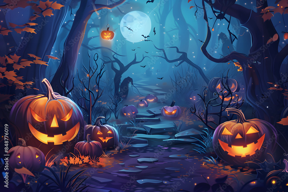 ハロウィンと恐怖の館 ハロウィンと恐怖の館