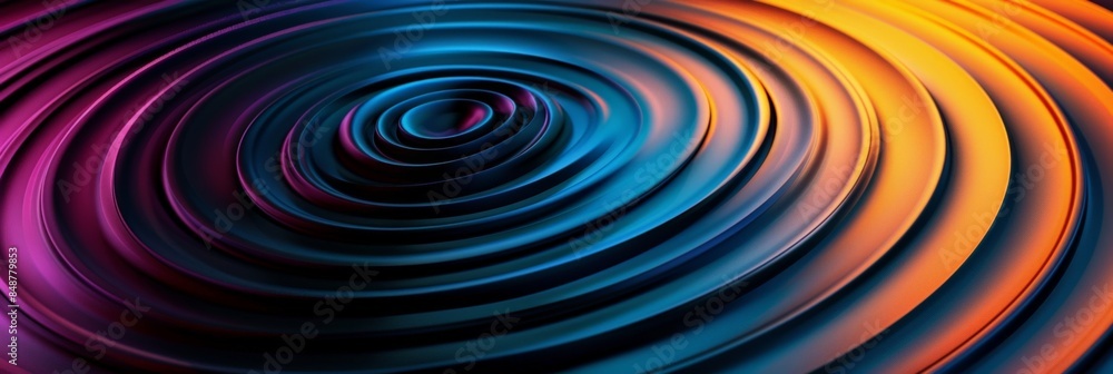 Abstract Vibrant Swirl Background with Gradient of Blue to Orange Hues Abstract Vibrant Swirl Background with Gradient of Blue to Orange Hues