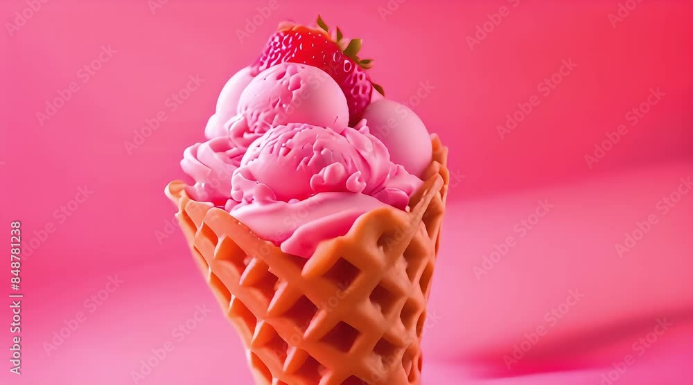 strawberry ice cream strawberry ice cream