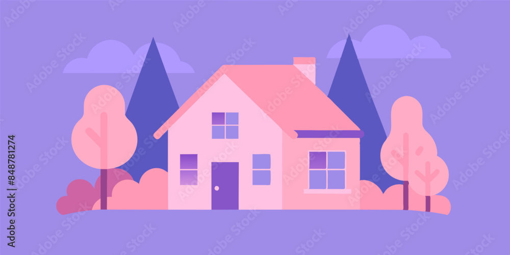 A quaint house with a charming roof and windows. A picturesque house showcasing a roof and windows. A quaint house with a charming roof and windows. A picturesque house showcasing a roof and windows.