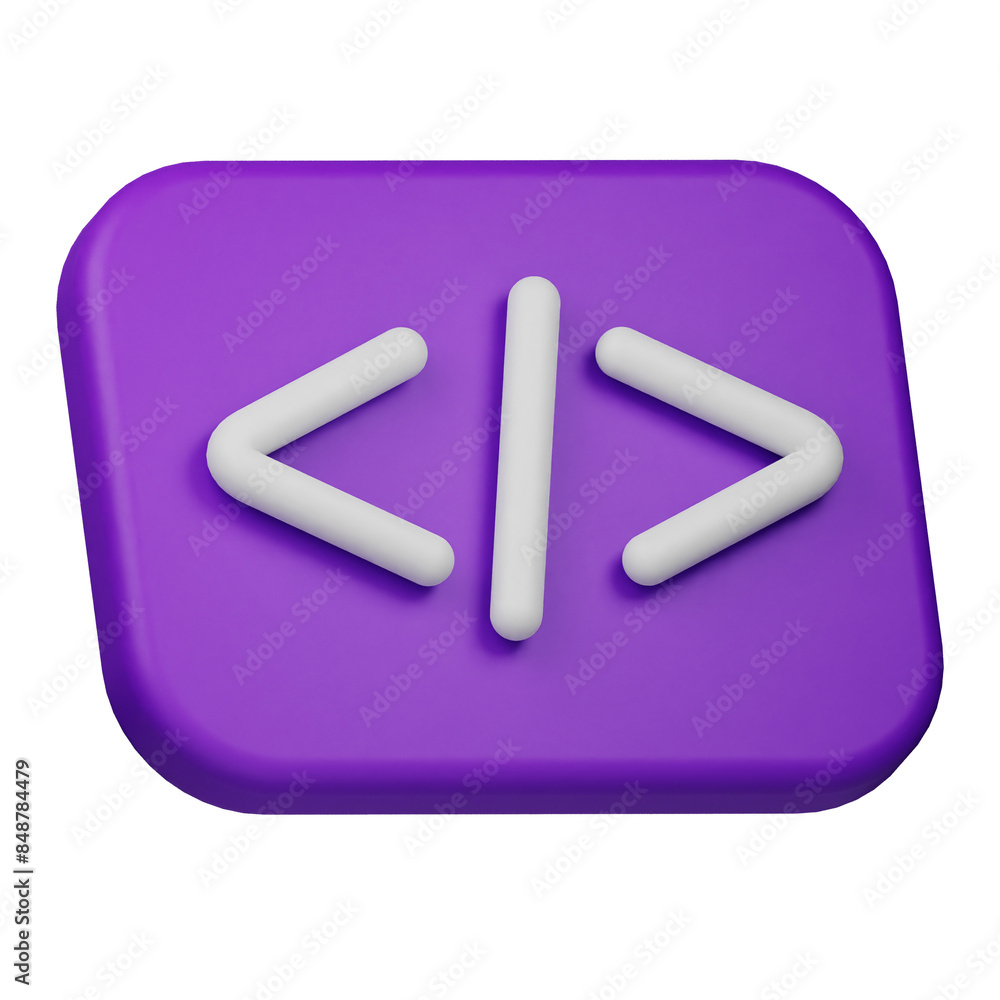 embed 3d icon isolated on the transparent embed 3d icon isolated on the transparent
