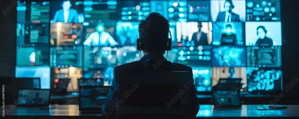 Futuristic Conference Call with Holographic Participants and Real Time Data Sharing in Digital Business Networking Futuristic Conference Call with Holographic Participants and Real Time Data Sharing in Digital Business Networking