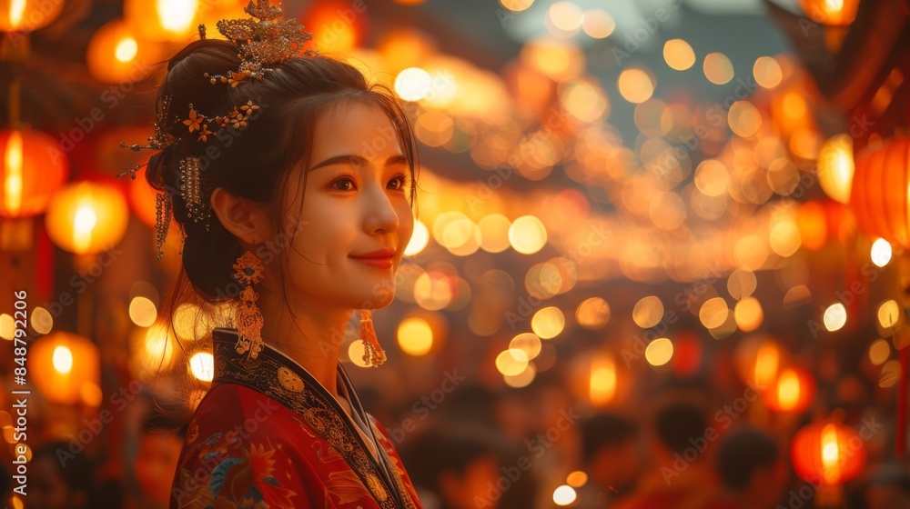 traditional lantern festival in China traditional lantern festival in China