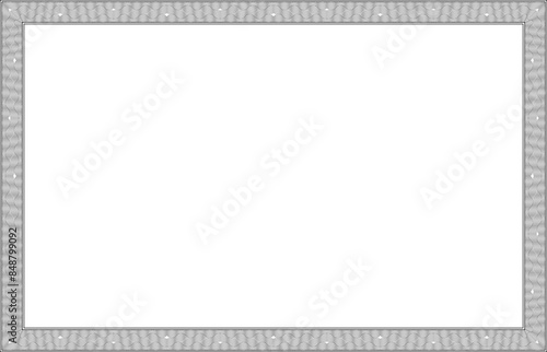 Guilloche Certificate of appreciation Border Security Pattern, Watermark Cheque, Passport or Coupon Pattern PNG. photo