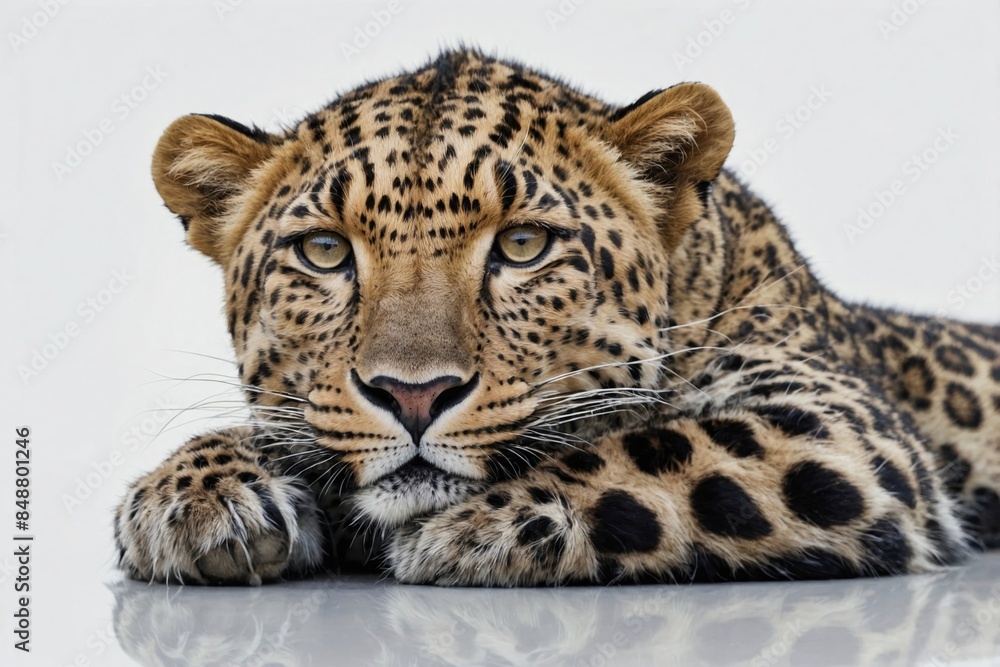 Fototapeta premium An image of a Leopard