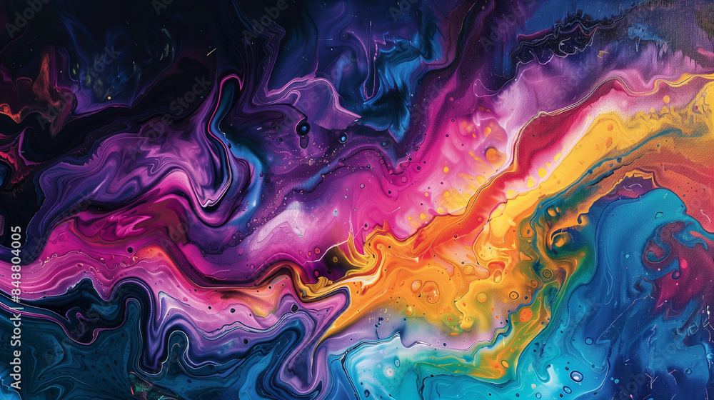 A vivid background made using acrylic painting, characterized by rich colors and varied textures, emanates intense energy and creativity. A vivid background made using acrylic painting, characterized by rich colors and varied textures, emanates intense energy and creativity.