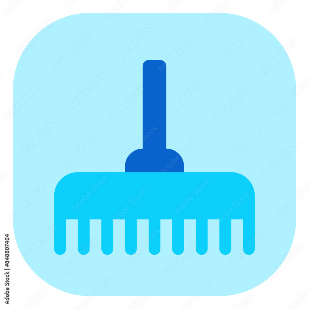 Editable rake vector icon. Gardening, landscaping, horticulture. Part of a big icon set family. Perfect for web and app interfaces, presentations, infographics, etc Editable rake vector icon. Gardening, landscaping, horticulture. Part of a big icon set family. Perfect for web and app interfaces, presentations, infographics, etc