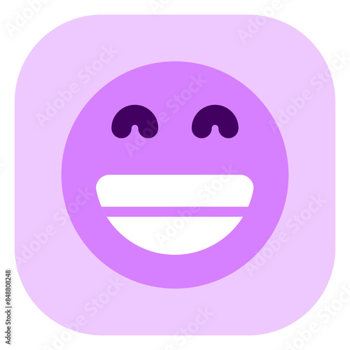 Free Download Editable happy grin expression emoticon vector icon. Part of a big icon set family. Part of a big icon set family. Perfect for web and app interfaces, presentations, infographics, etc - GFXLoad