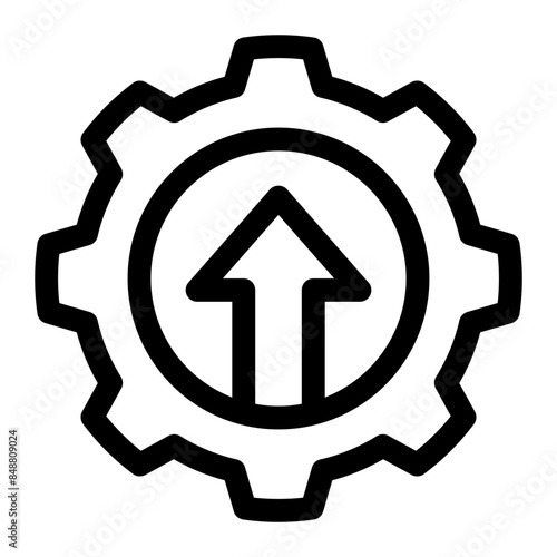 productivity line icon