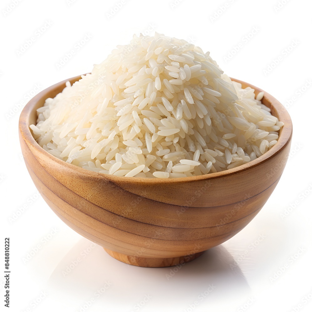 rice isolated white background rice isolated white background