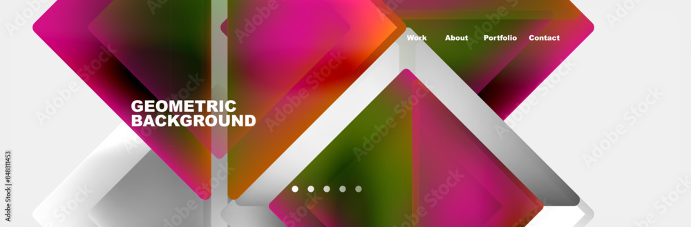Triangle minimal web site page background design. Vector Illustration For Wallpaper, Banner, Background, Card, Book Illustration, landing page Triangle minimal web site page background design. Vector Illustration For Wallpaper, Banner, Background, Card, Book Illustration, landing page