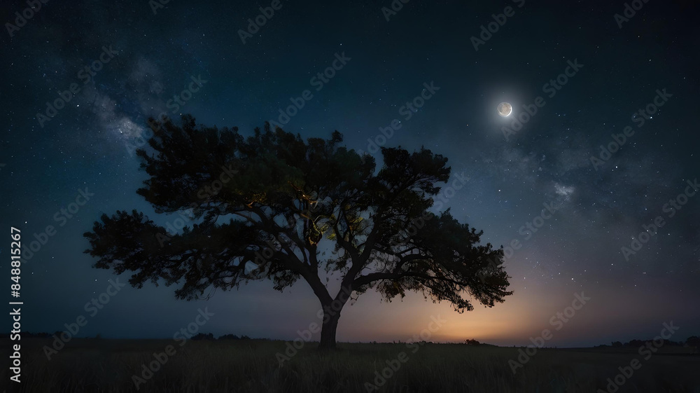 Fototapeta premium beautiful night sky