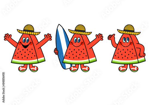 Watermelon boy スイカボーイ　マスコットキャラクター