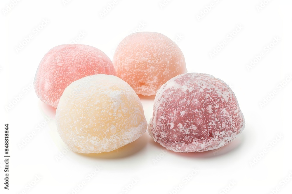 Mochi isolated on a white background
