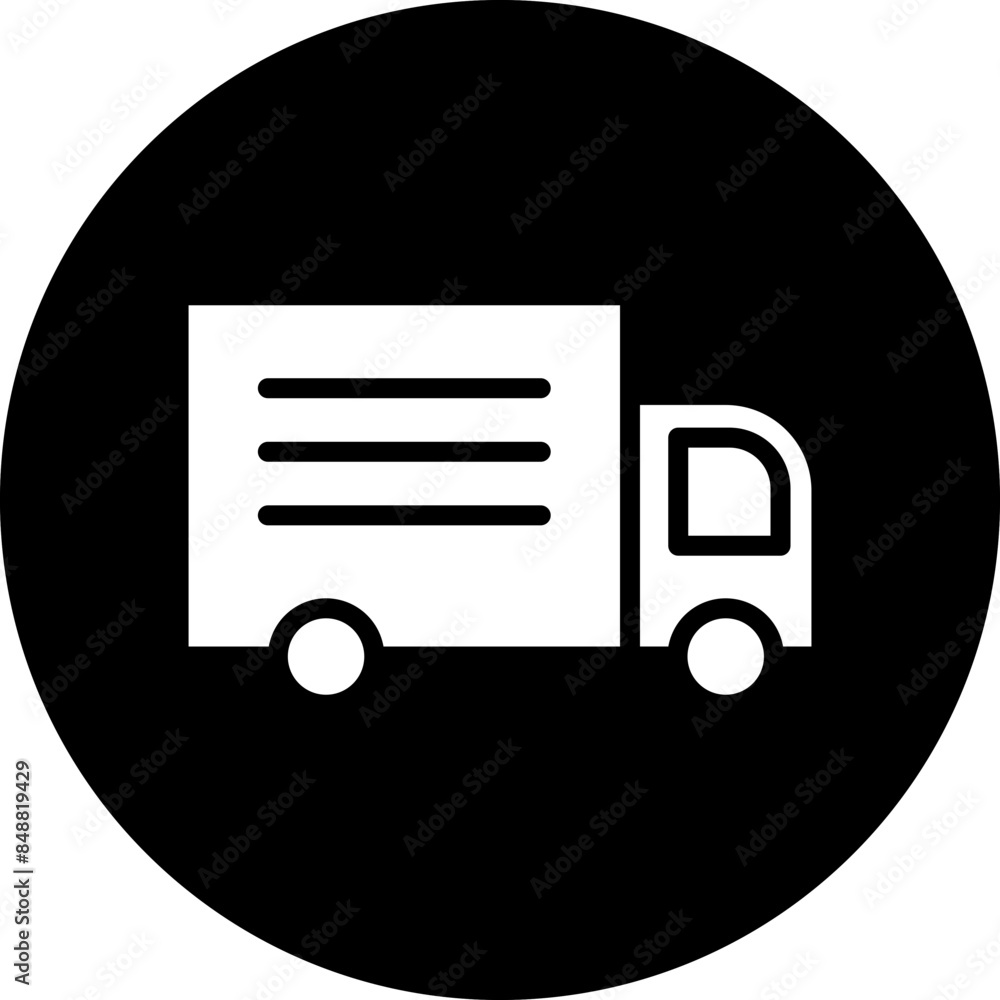 Vector Design Delivery Truck Icon Style Vector Design Delivery Truck Icon Style