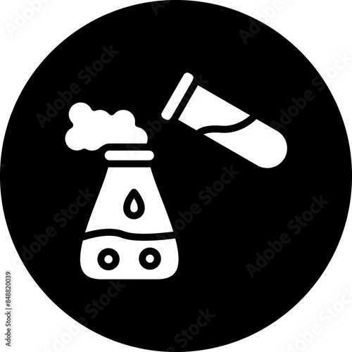 Vector Design Chemical Reaction Icon Style