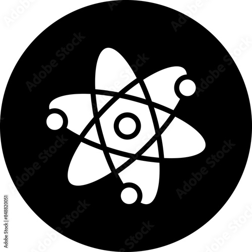 Vector Design Atom Icon Style