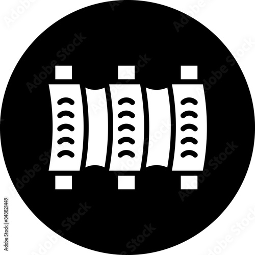 Vector Design Ribs Icon Style