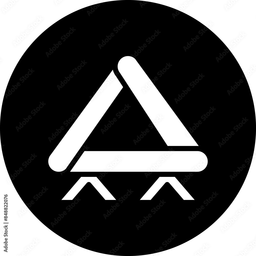 Vector Design Triangle Icon Style Vector Design Triangle Icon Style