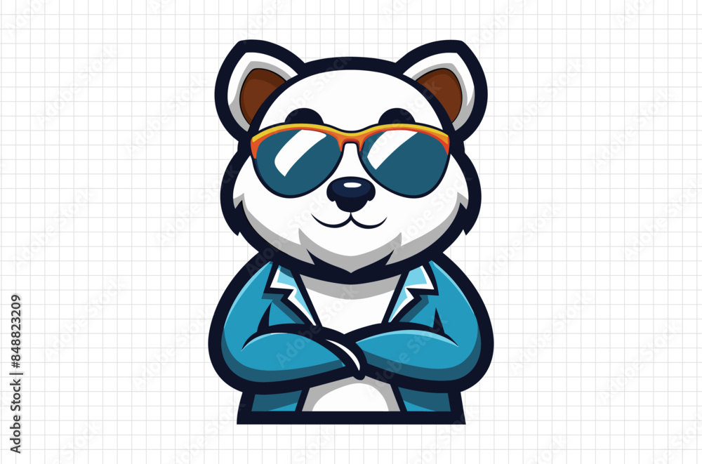 Panda face vector Illustration, Cute panda with Sunglasses, Holiday t shirt, Hand drawn trendy panda Vector, Funny panda face svg, Panda silhouette on black background Panda face vector Illustration, Cute panda with Sunglasses, Holiday t shirt, Hand drawn trendy panda Vector, Funny panda face svg, Panda silhouette on black background
