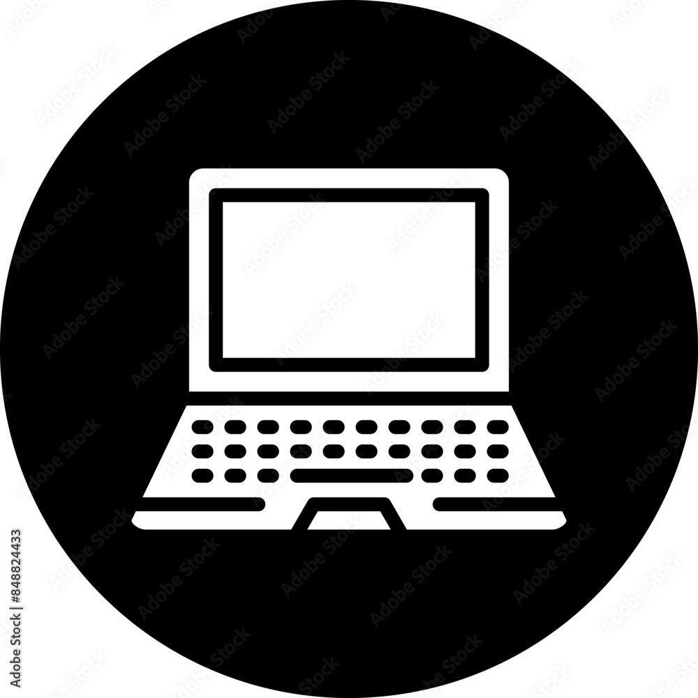 Vector Design Laptop Icon Style Vector Design Laptop Icon Style