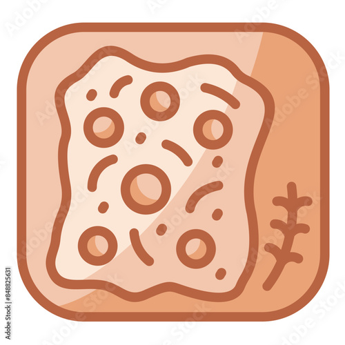 Focaccia Icon