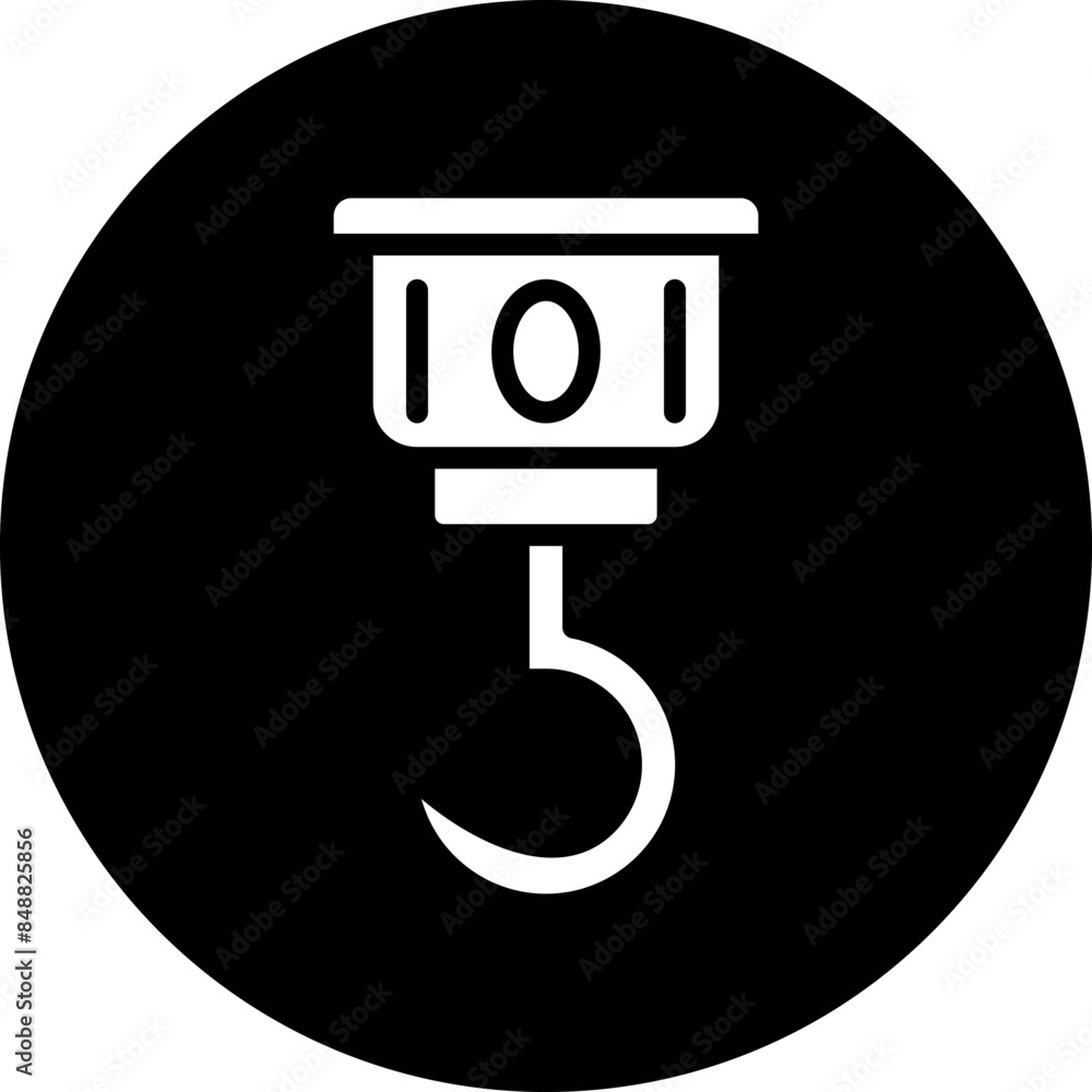 Vector Design Pirate Hook Icon Style Vector Design Pirate Hook Icon Style