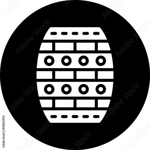 Vector Design Barrel Icon Style