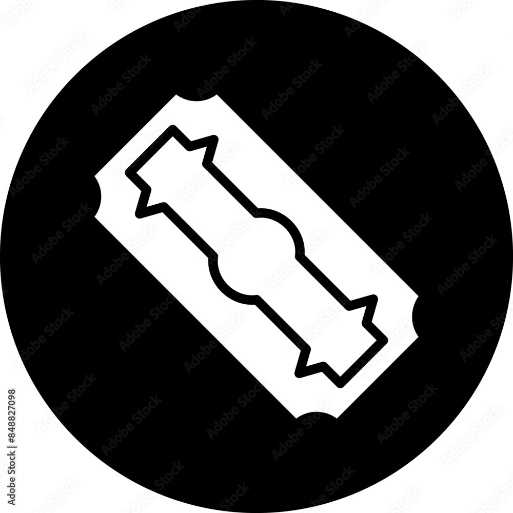 Vector Design Razor Blade Icon Style Vector Design Razor Blade Icon Style