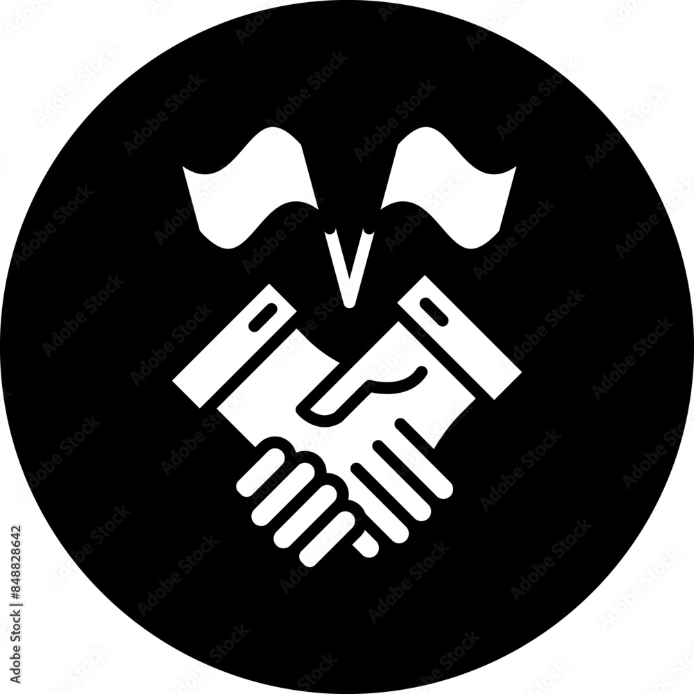 Vector Design Alliance Icon Style Vector Design Alliance Icon Style