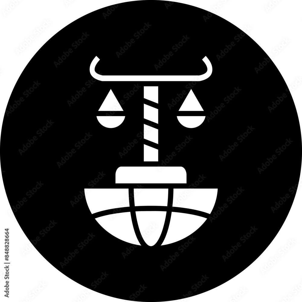 Vector Design International Law Icon Style Vector Design International Law Icon Style