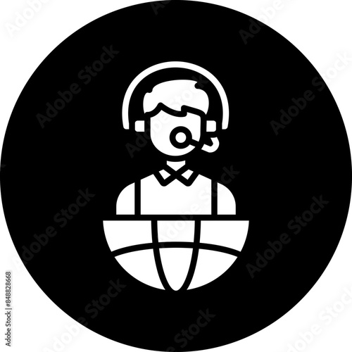 Vector Design Interpreter Icon Style