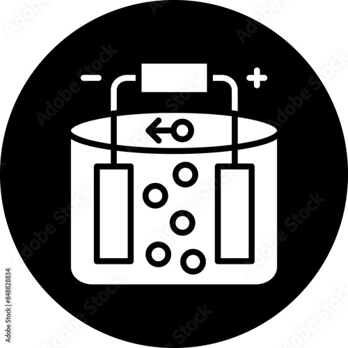 Vector Design Electrolysis Icon Style