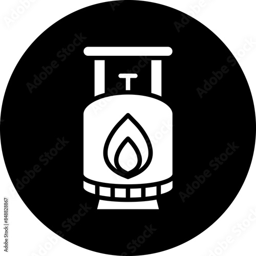 Vector Design Gas Cylinders Icon Style