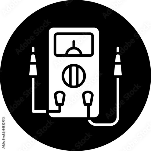 Vector Design Multimeter Icon Style