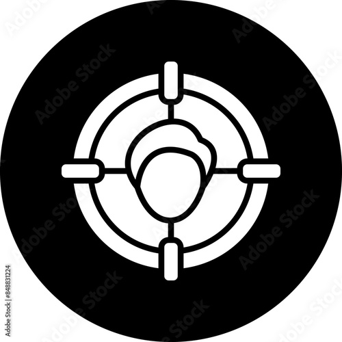 Vector Design Headhunting Icon Style