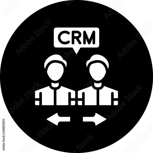 Vector Design Crm Methodologies Icon Style