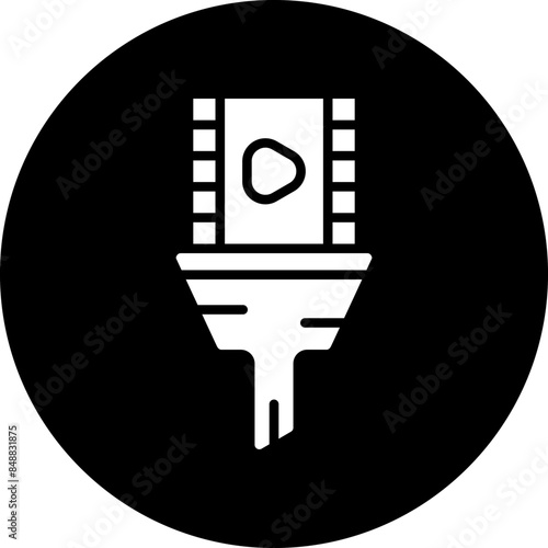 Vector Design Content Curation Icon Style
