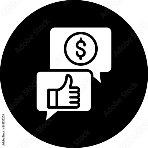 Vector Design Haggling Icon Style