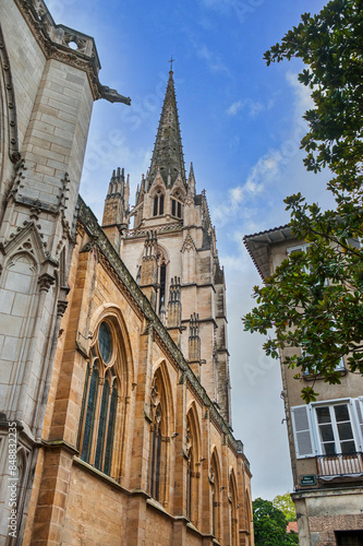 Bayonne is a city in the French Basque Country, at the confluence of the Nive and Adour rivers, in southwestern France. photo