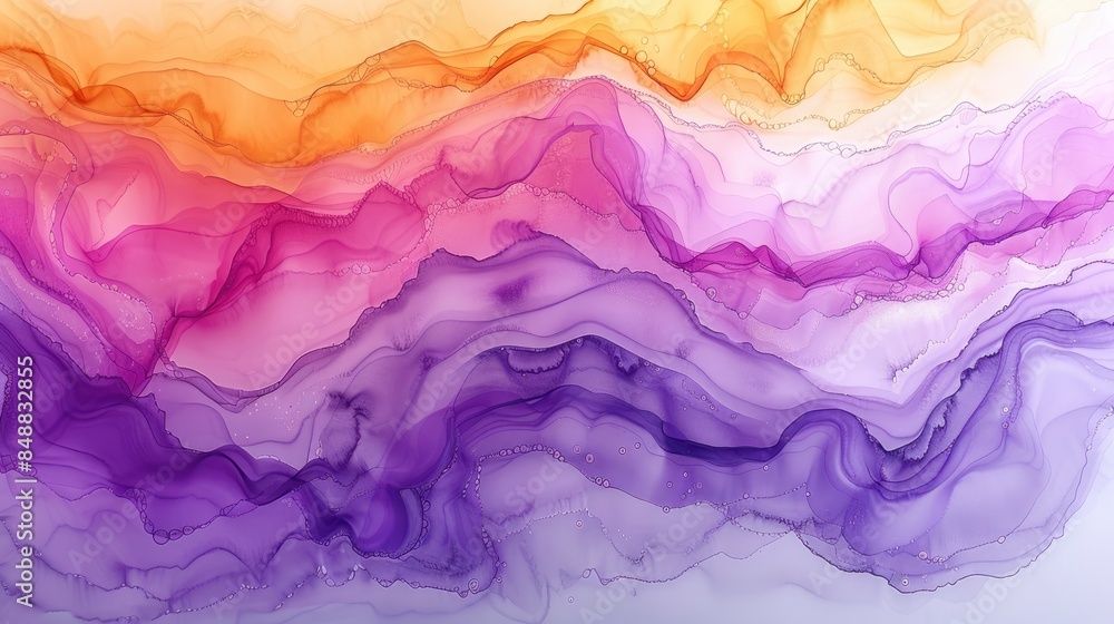 Fluid Connections In An Abstract Watercolor Painting, Abstract Background HD For Designer Fluid Connections In An Abstract Watercolor Painting, Abstract Background HD For Designer