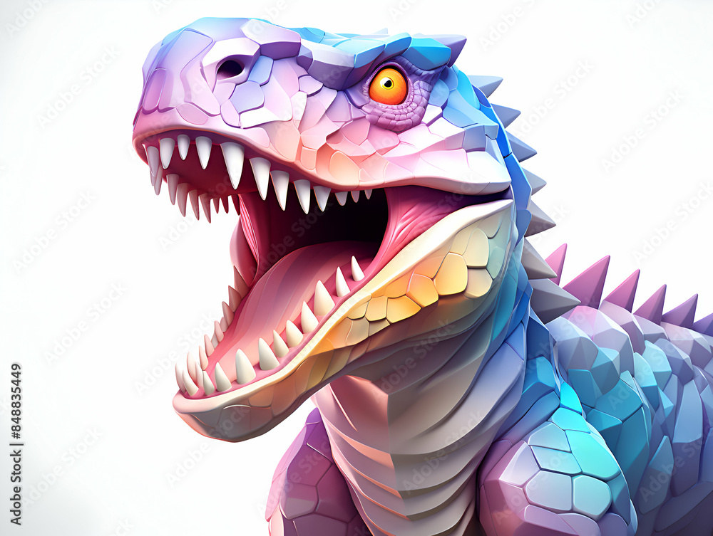 dragon head on white background. 3d rendering 3d rendering dragon head on white background. 3d rendering 3d rendering