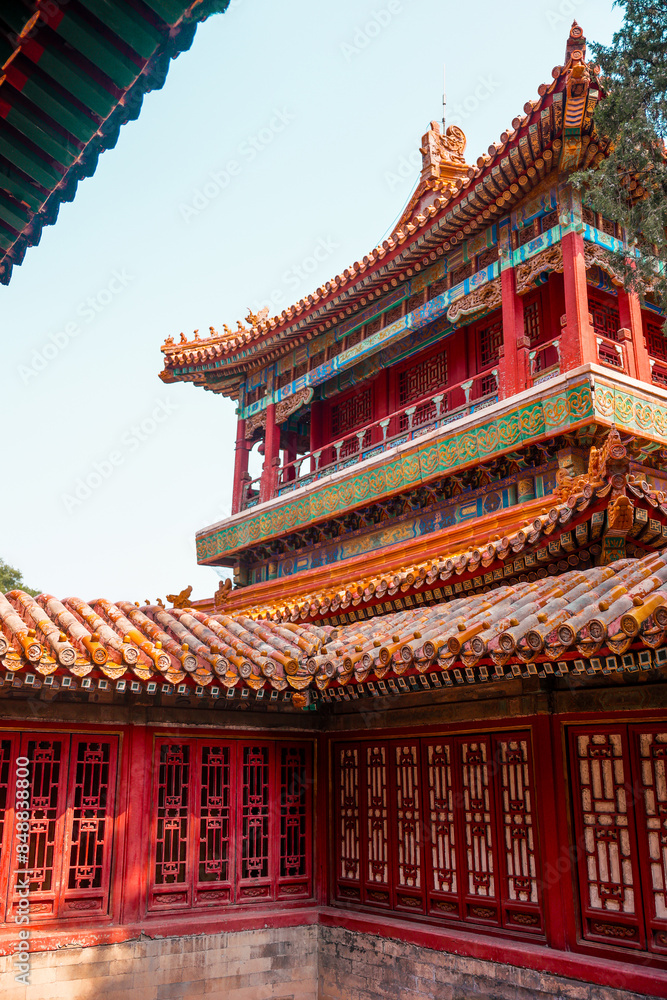 Ornate Pavilion in the Forbidden City, Beijing Ornate Pavilion in the Forbidden City, Beijing
